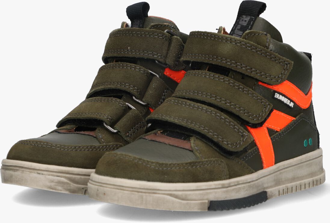 BUNNIESJR groene bunniesjr hoge sneaker milan mieters