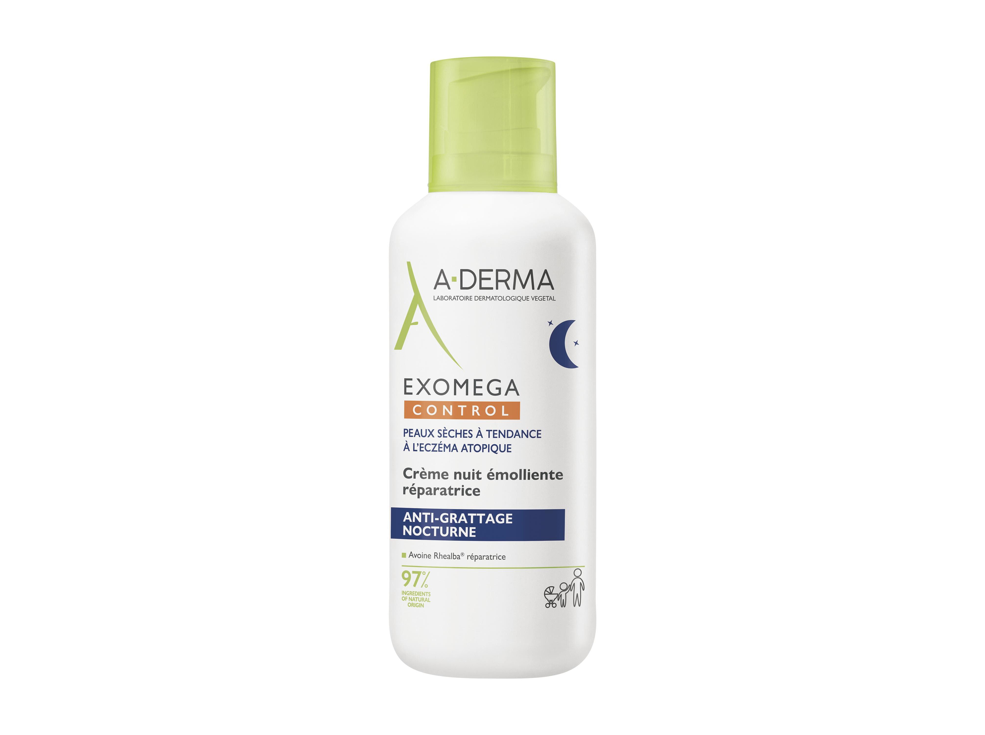 CREME CORPO A-DERMA EXOMEGA CONTRL NOITE 400 ML