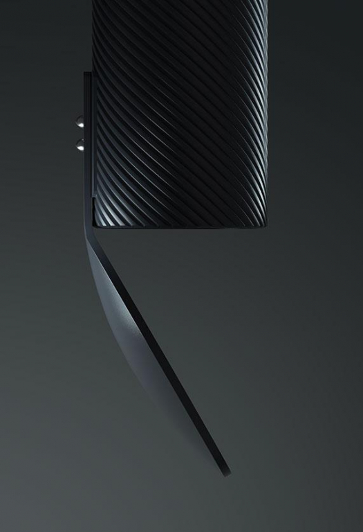 Flos Flauta H500 Riga wandlamp LED zwart
