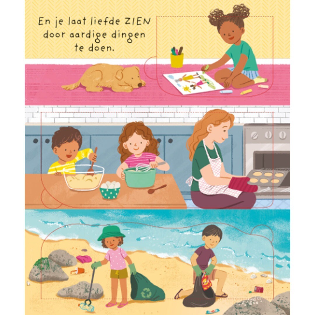 Uitgeverij usborne flapjesboek wat is liefde?