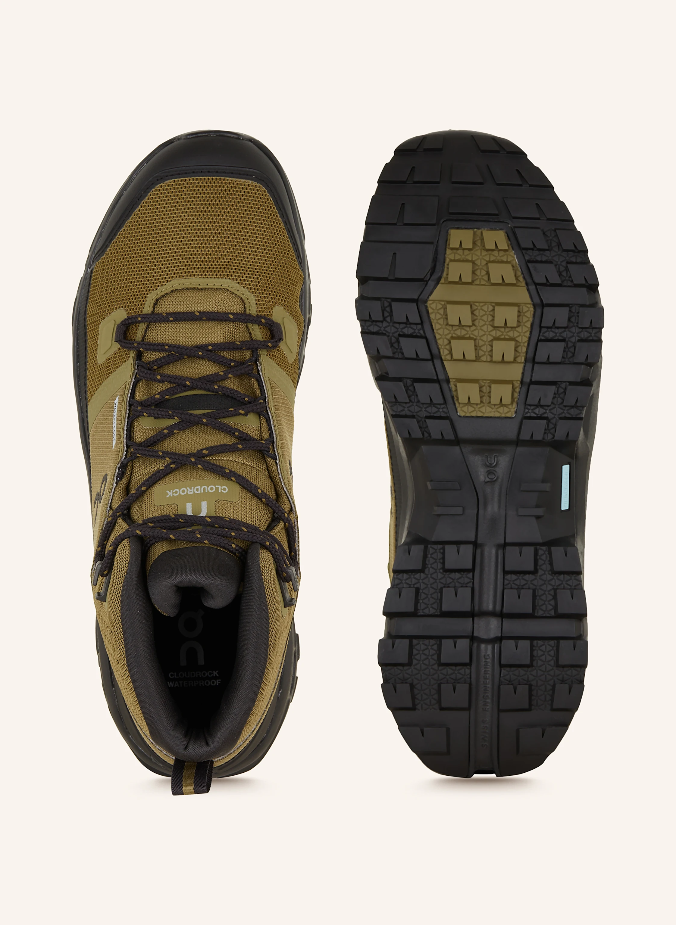 On Wanderschuhe CLOUDROCK MID WP