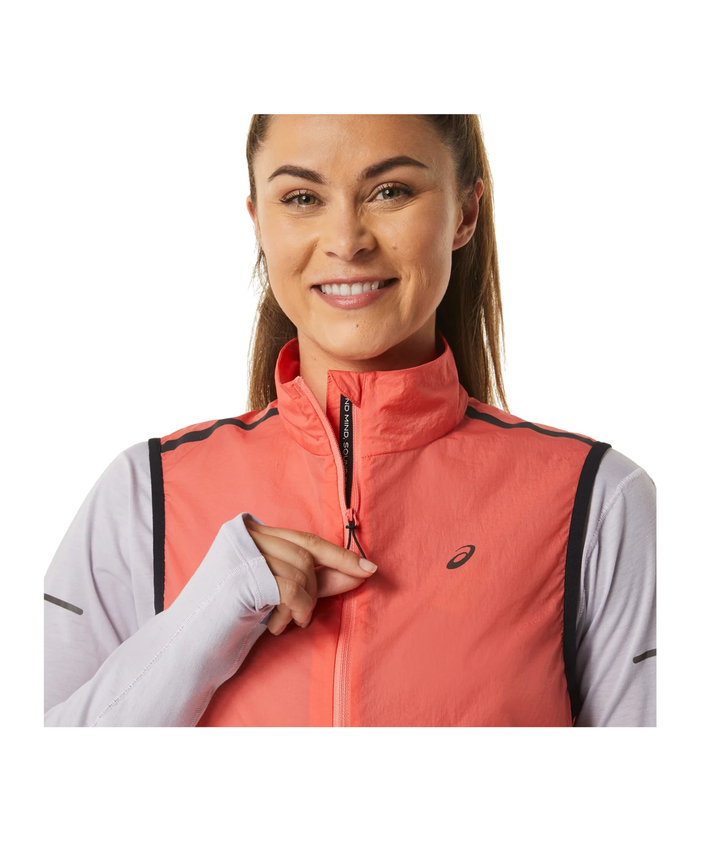 Asics Metarun Weste Damen Rot F700
