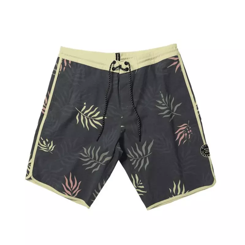 Boardshort MYSTIC Leaf Movement Black