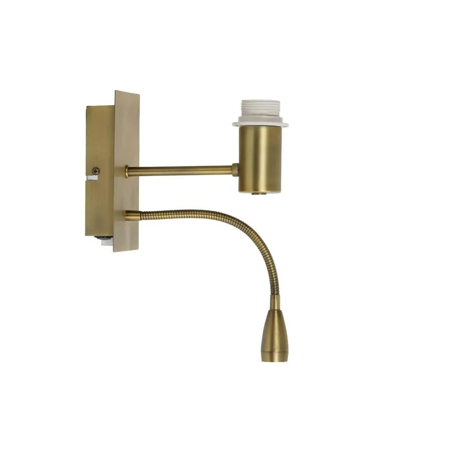 Wandlamp Regina - Brons - 20x11x35cm
