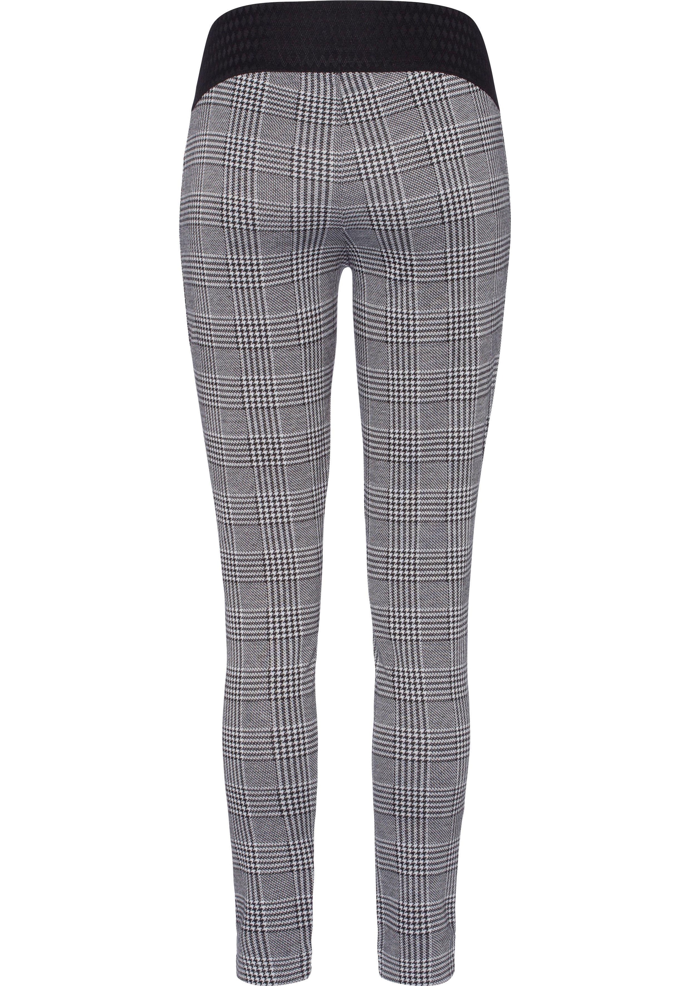 Buffalo Leggings  im Glencheck-Design, elastisch, modisch
