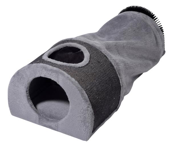 dobar® petlife Katzentunnel, grau, ca.