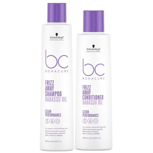 Duo cheveux indisciplinés BC Frizz Away Schwarzkopf