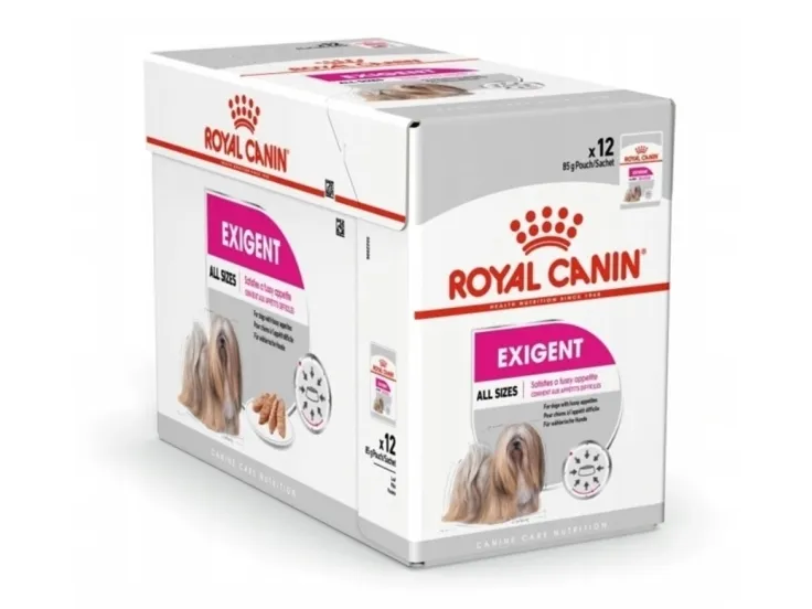Royal Canin Exigent, Universel, Enhver race, Mini (5 - 10kg), X-small (< 4kg), Kød, 12x85 g