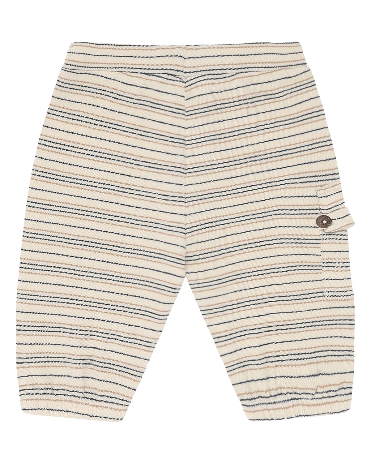 Bukse Baby – Terrystoff i Øko Bomull | HCGus Fine striped knit