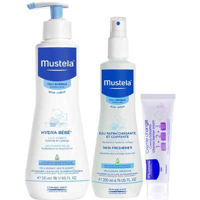 Routine de change hydratante - Bébé - 3 produits