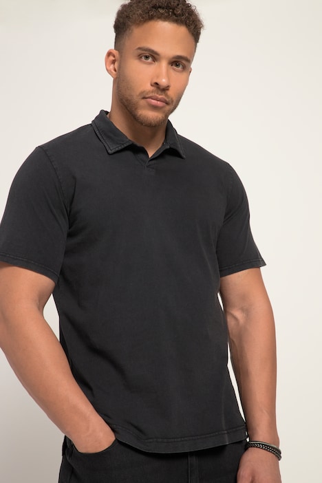 STHUGE Poloshirt, Halbarm, Vintage Look, bis 8 XL