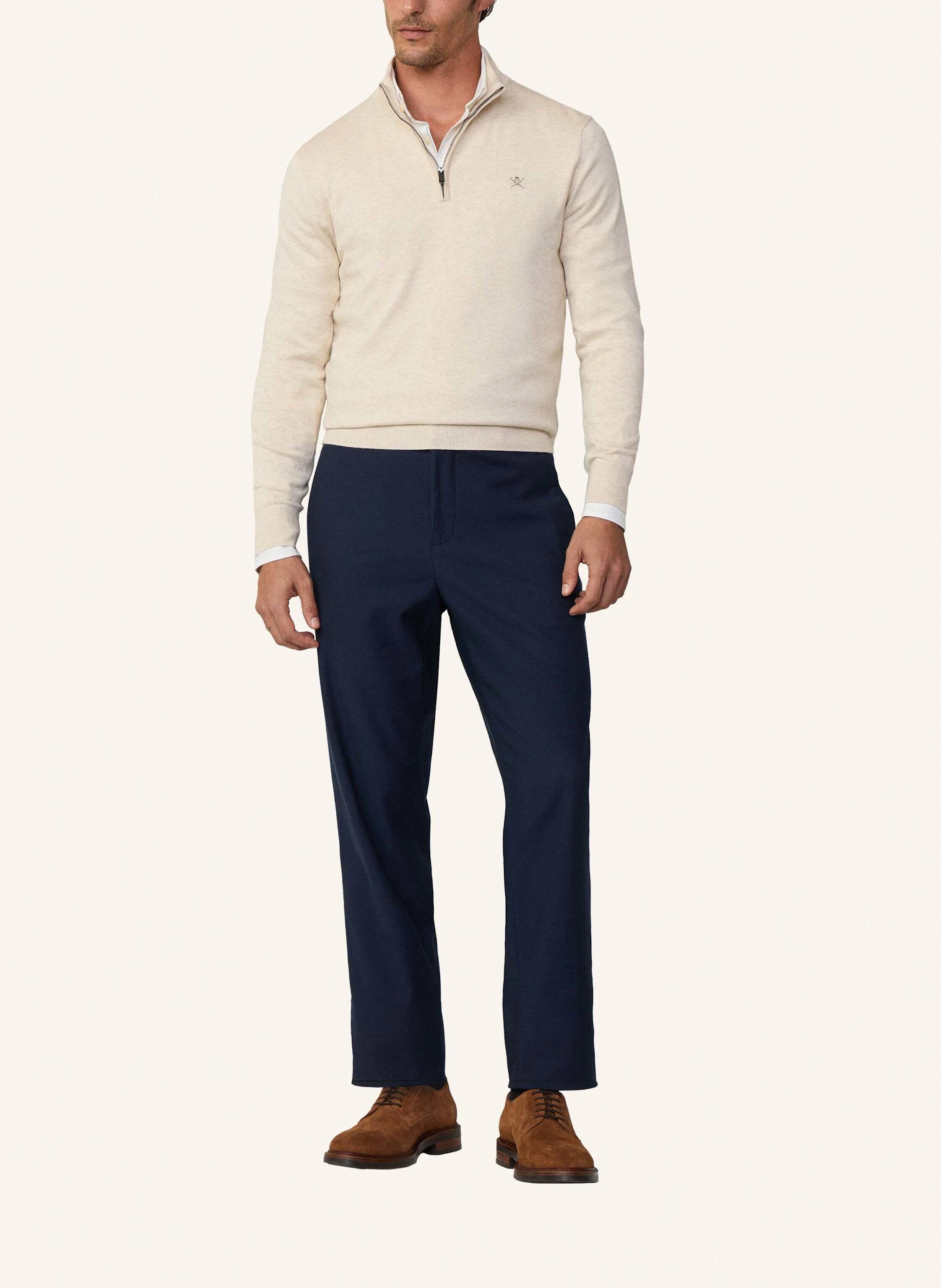HACKETT LONDON Pullover COTTON SILK HZIP