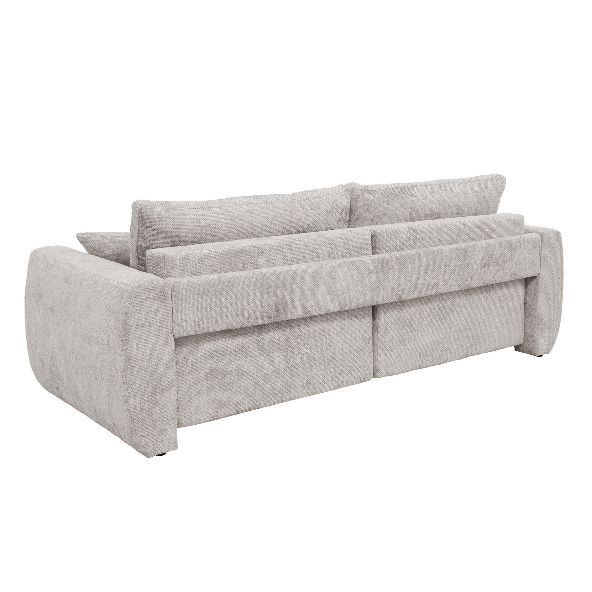 Big Sofa - pearl - mit Staukasten und Liegefunktion - 245 cm