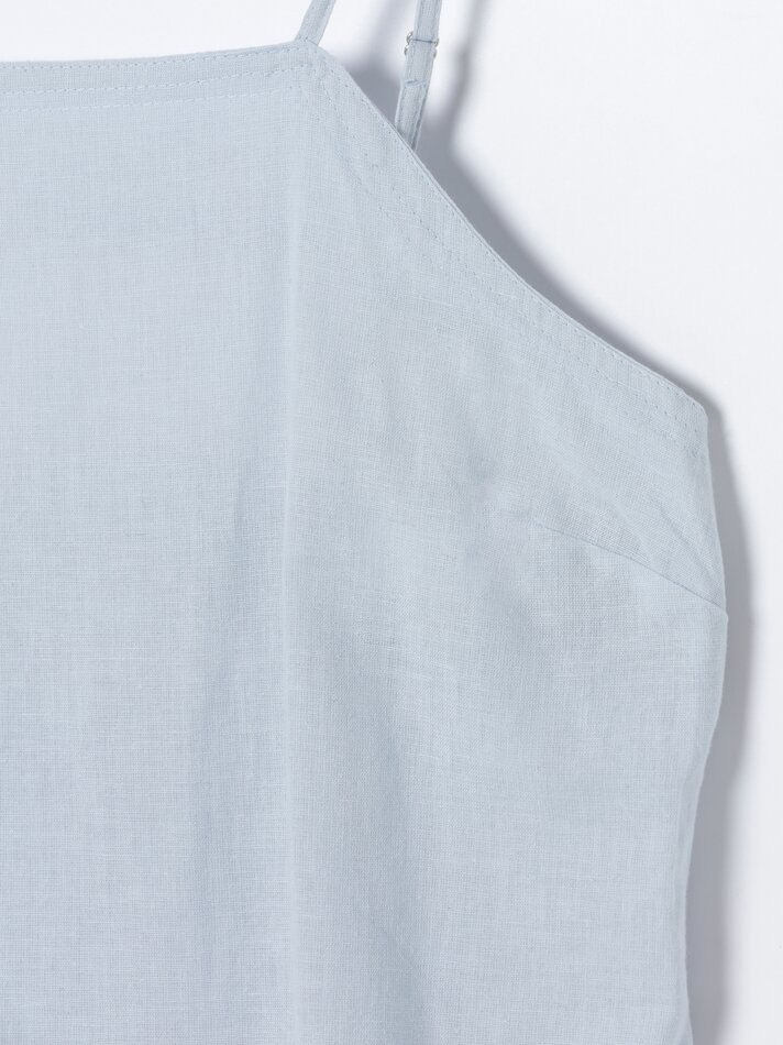 Vestido jeans leve - Azul claro