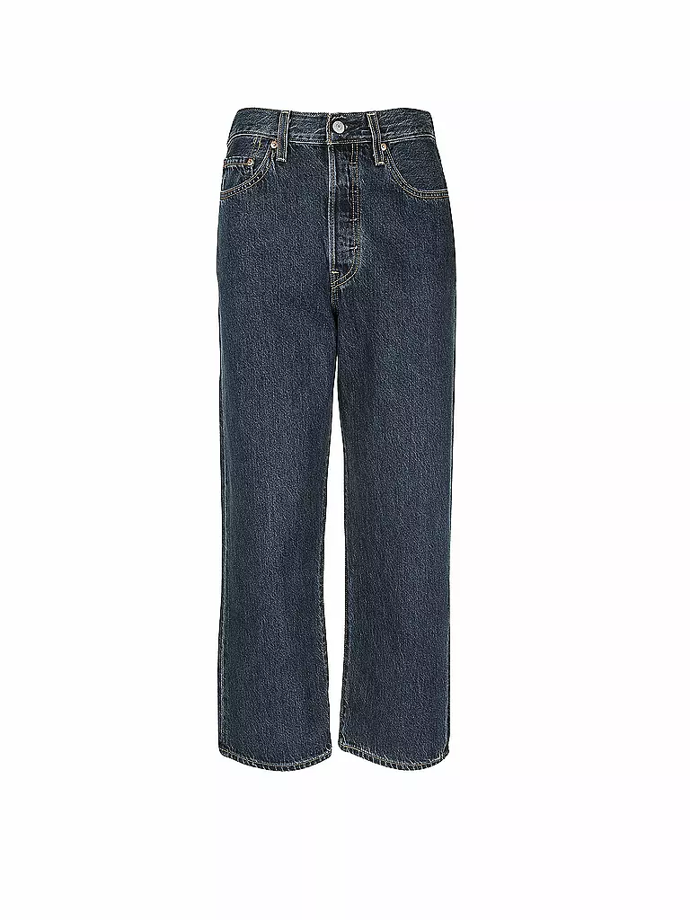 LEVI'S® Jeans Ribcage Straight Fit 7/8 blau