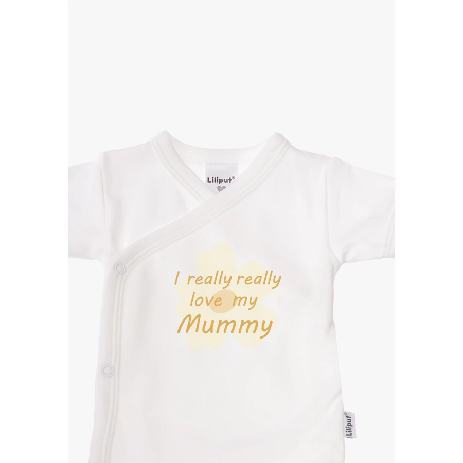 Liliput Wickelbody im 2er-Pack Mama's Mini weiß