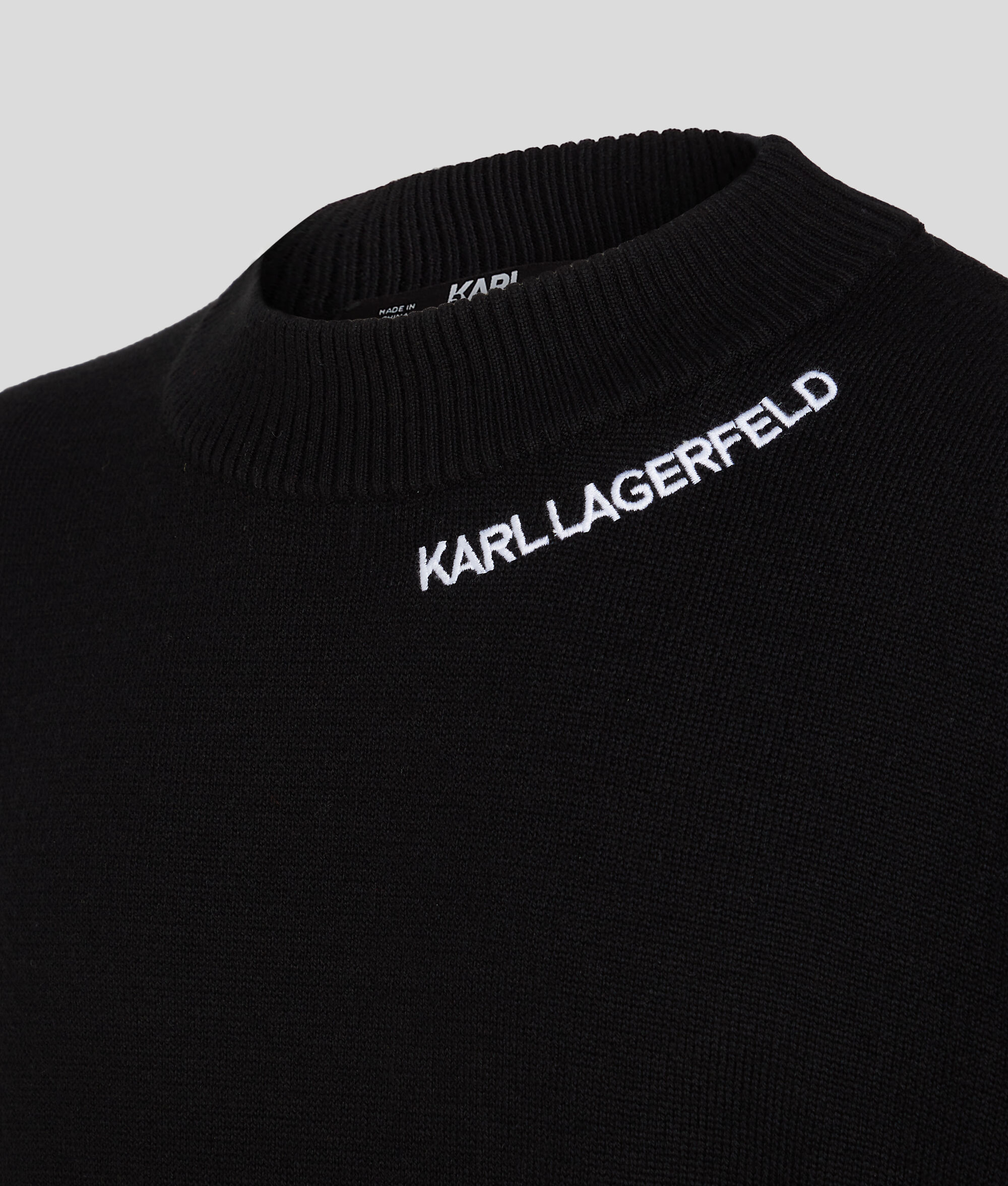 PULL À COL ROND AVEC LOGO KARL