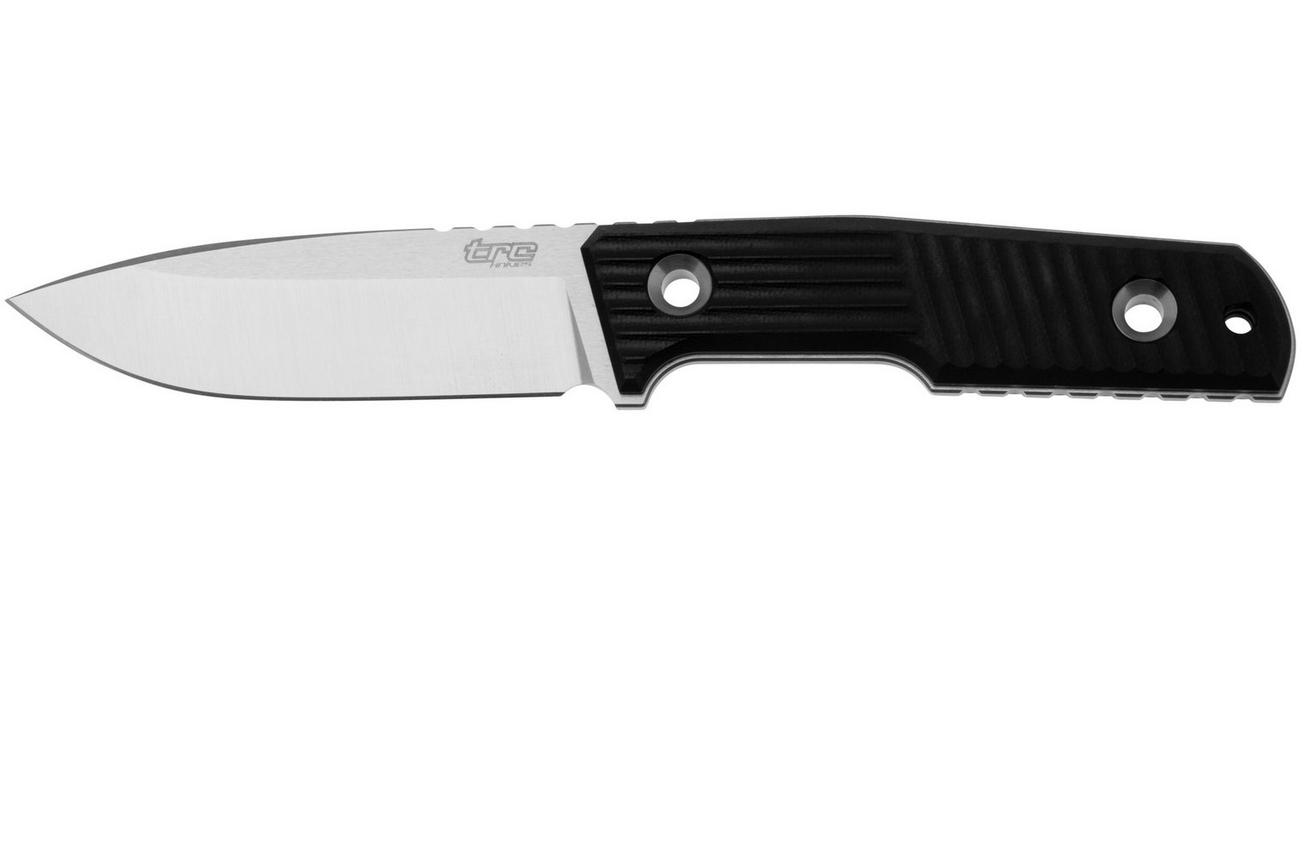 TRC Knives Urban Tactical, Elmax Satin, Black G10 survivalmes
