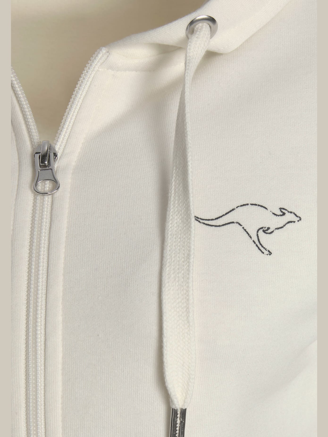 Veste sweat à capuche avec cordon de serrage