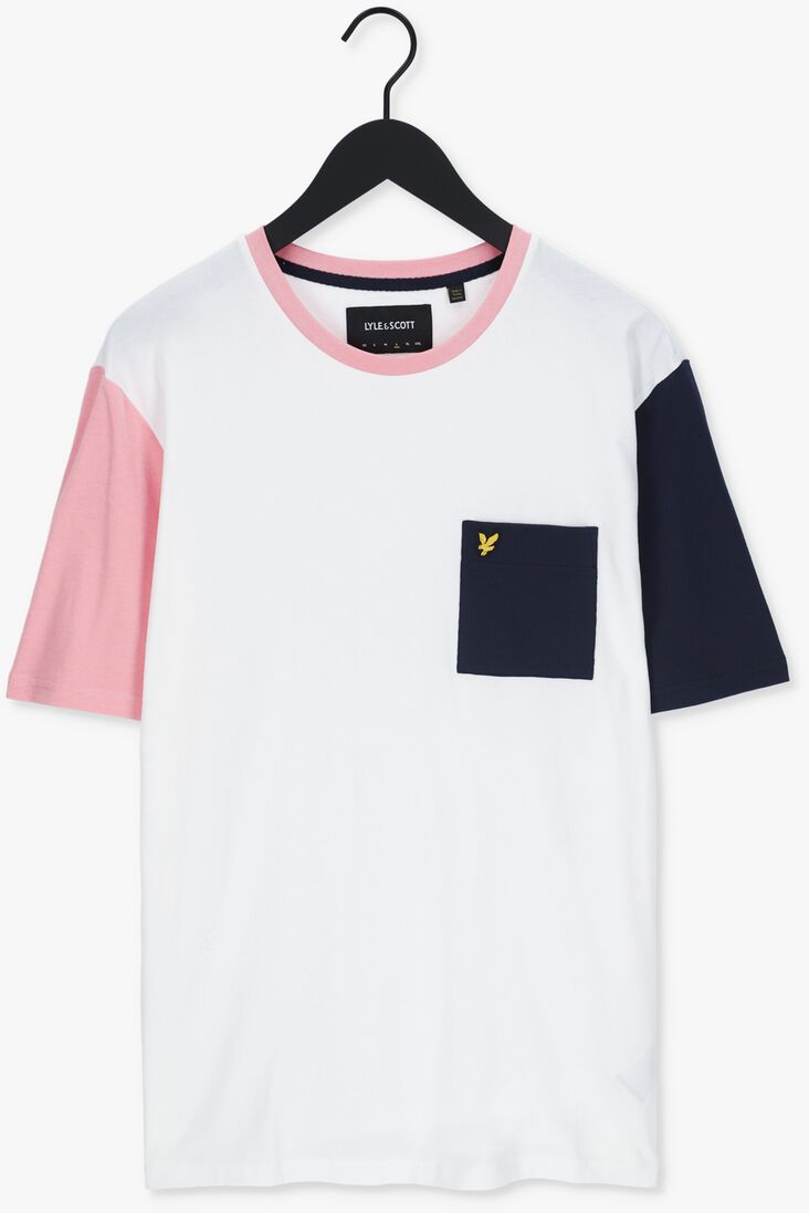 LYLE & SCOTT gebroken wit lyle & scott t-shirt contrast t-shirt