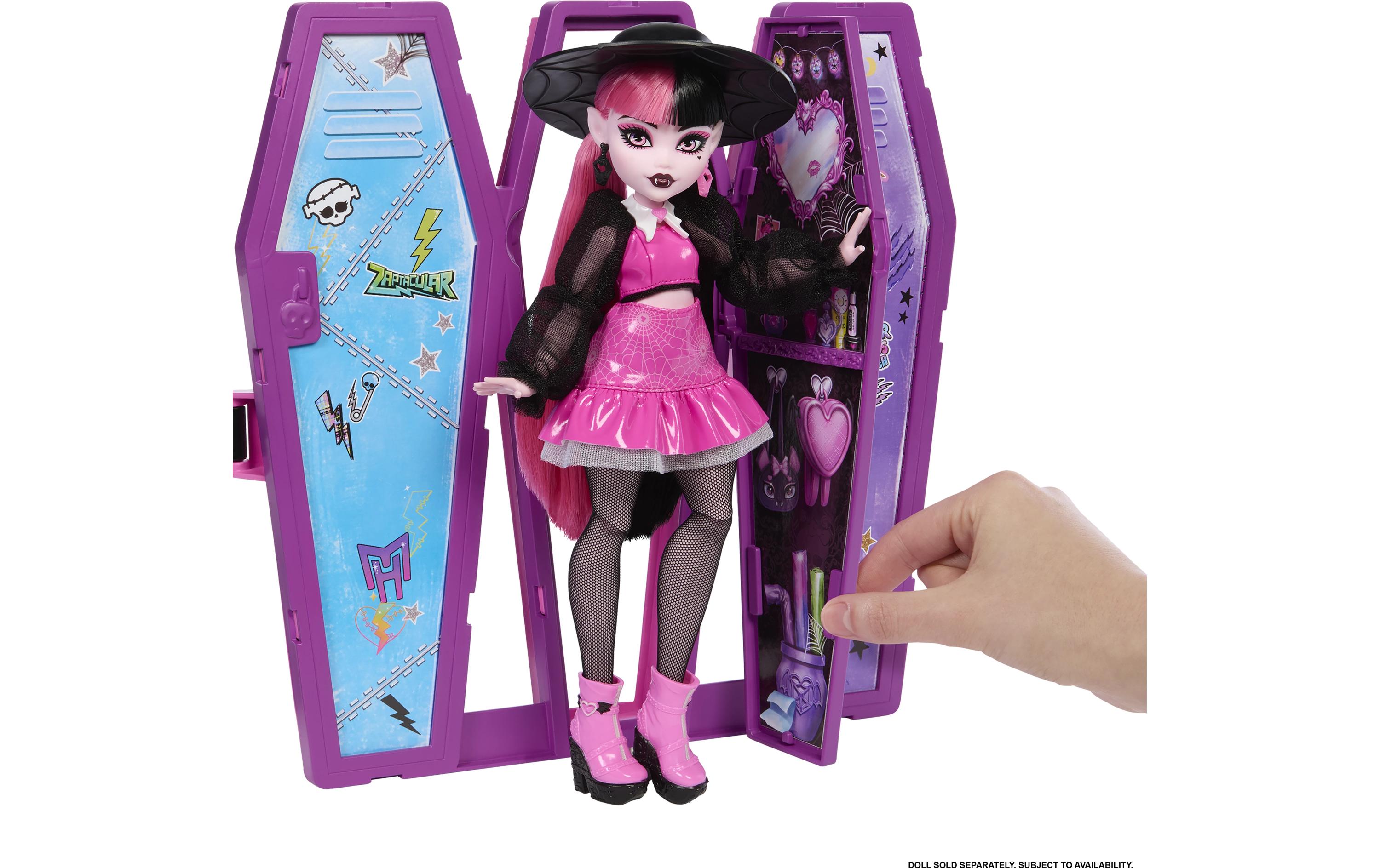 Secret Zaubertränke Spielset DraculauraPuppen-Spielset mit mehr als 12 Accessoires und überraschenden Verwandlungen