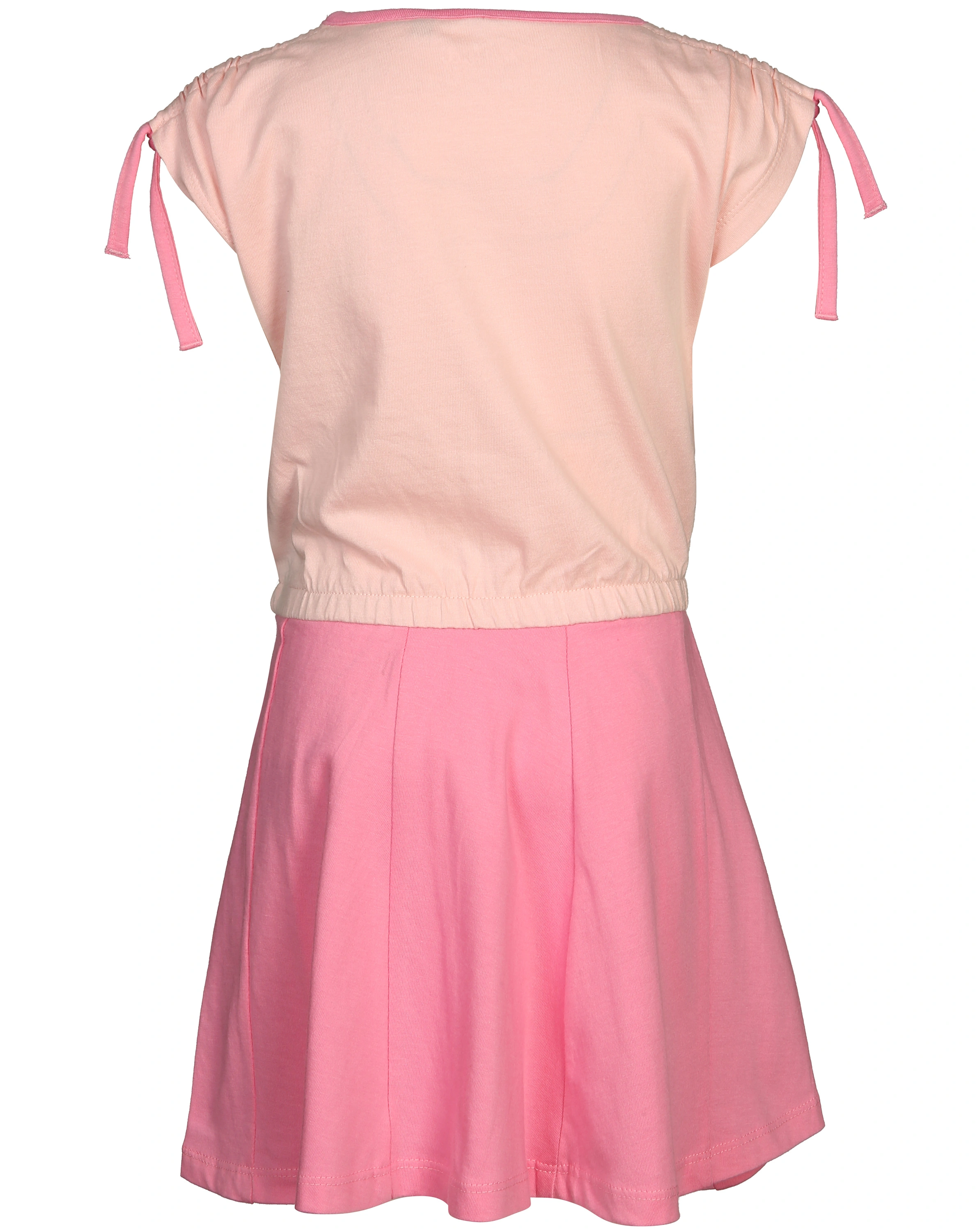 Kurzarm-Kleid GIRAFFE in rosa/pink