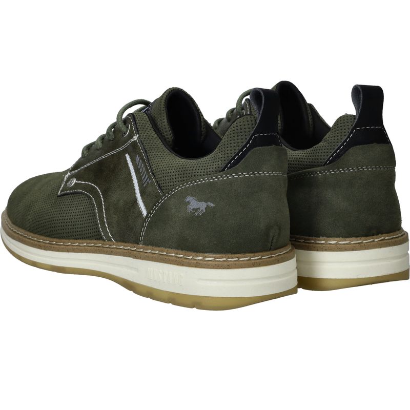 Mustang Sneakers Groen Heren