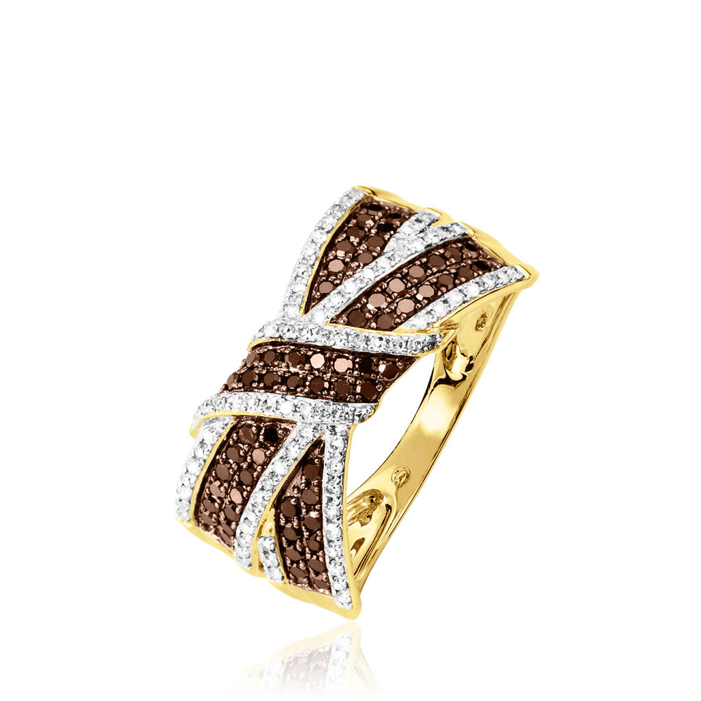 Bague Agnes Or Jaune Diamant