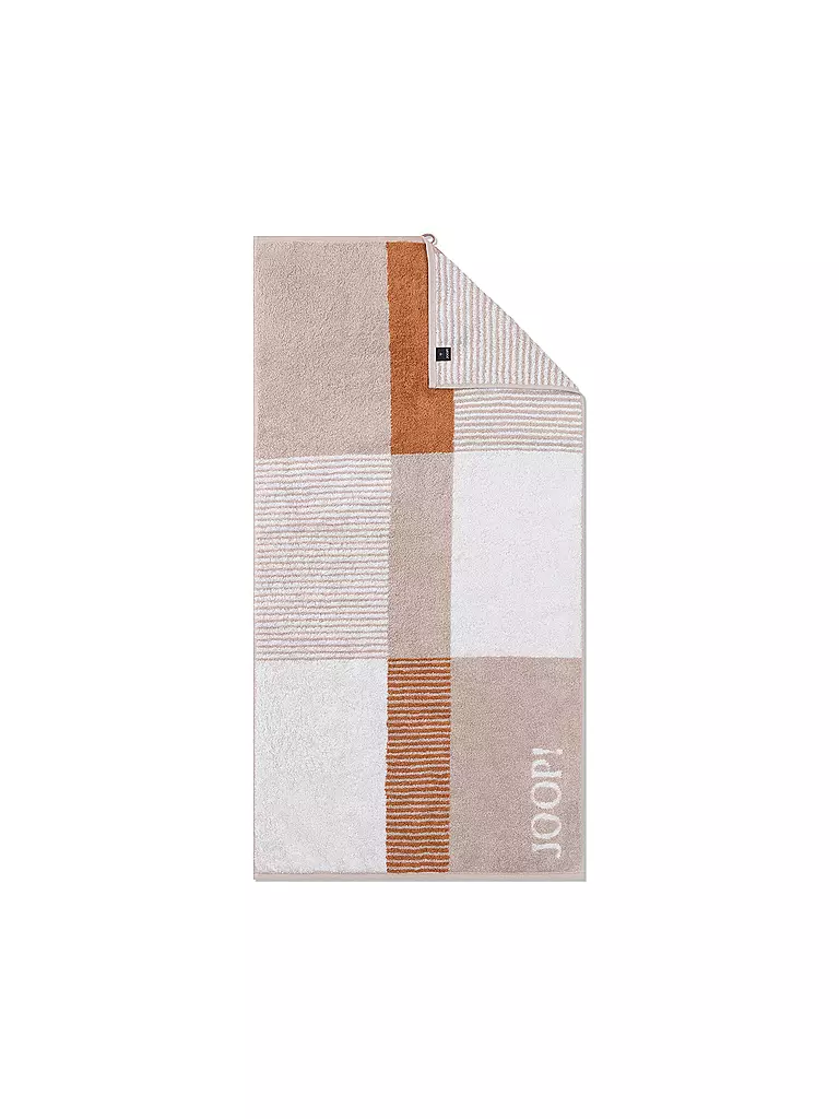 JOOP Duschtuch 80x150cm DIVIDED SQUARES  Natur beige