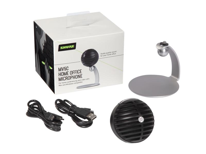 Shure Homeoffice-Mikrofon MOTIV MV5C Professioneller Sound für Ihr Homeoffice