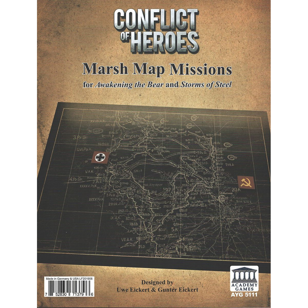 Conflict of Heroes Marsh Expansion 3rd Edition
