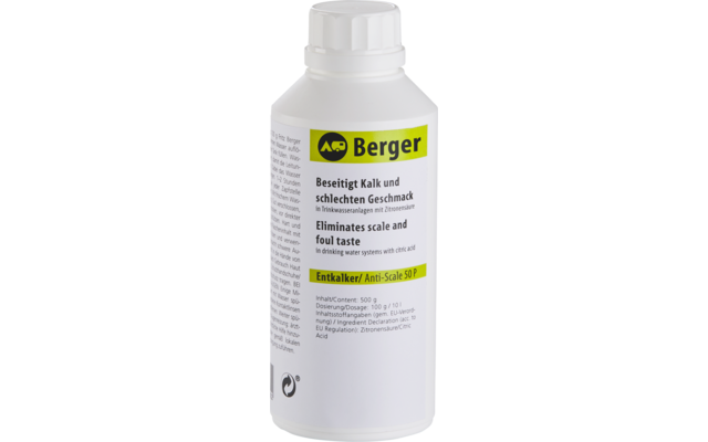 Berger Wassertankerfrischung + Entkalker