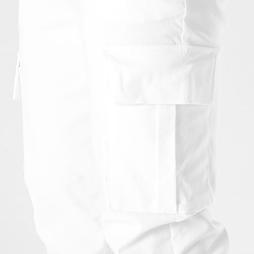 Pantalon Cargo Blanc