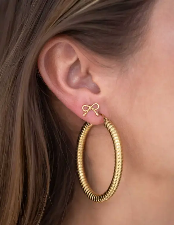 My Jewellery Studs Minimalistische strikjes MJ10989