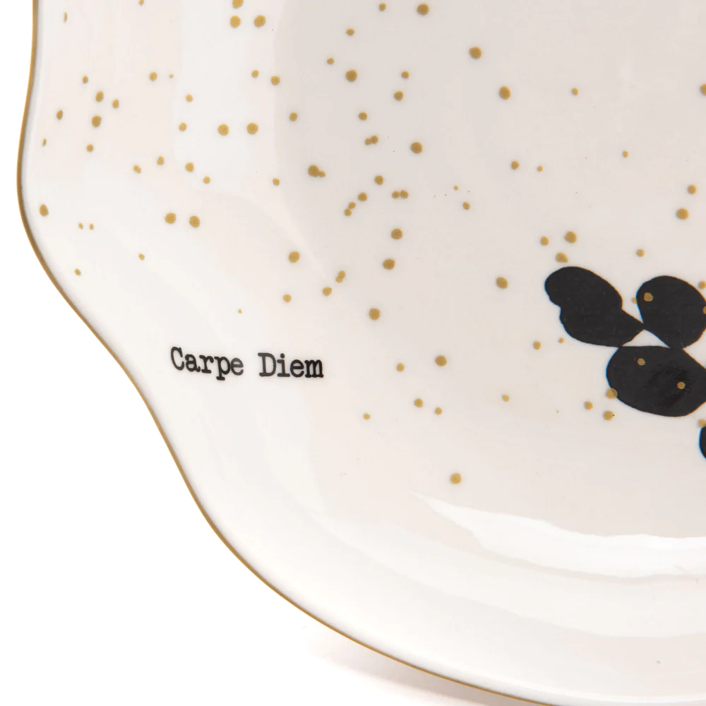 Assiette creuse carpe diem (lot de 6) Amadeus