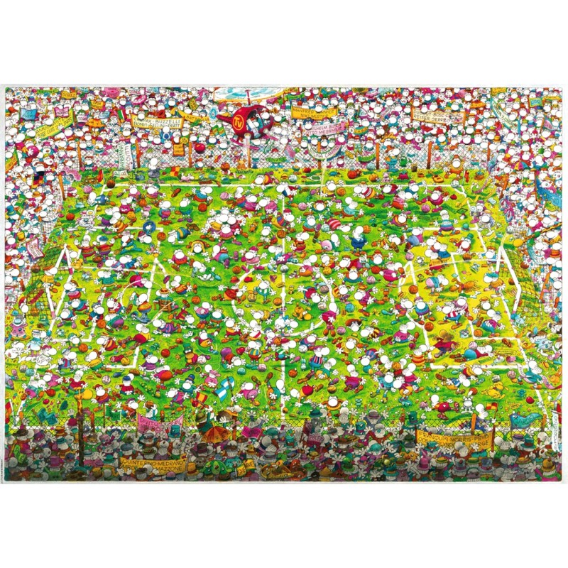 Puzzle 4000 pièces - Crazy world cup
