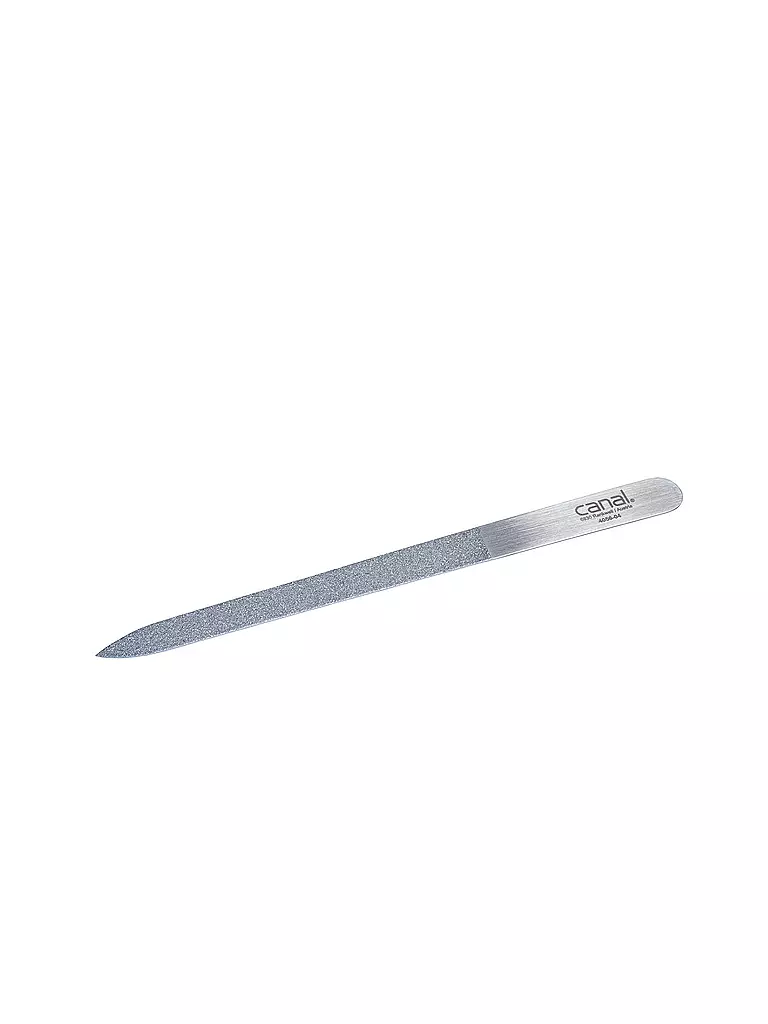 CANAL Diamant Nagelfeile rostfrei 150 mm sterilisierbar 4056-04 silber