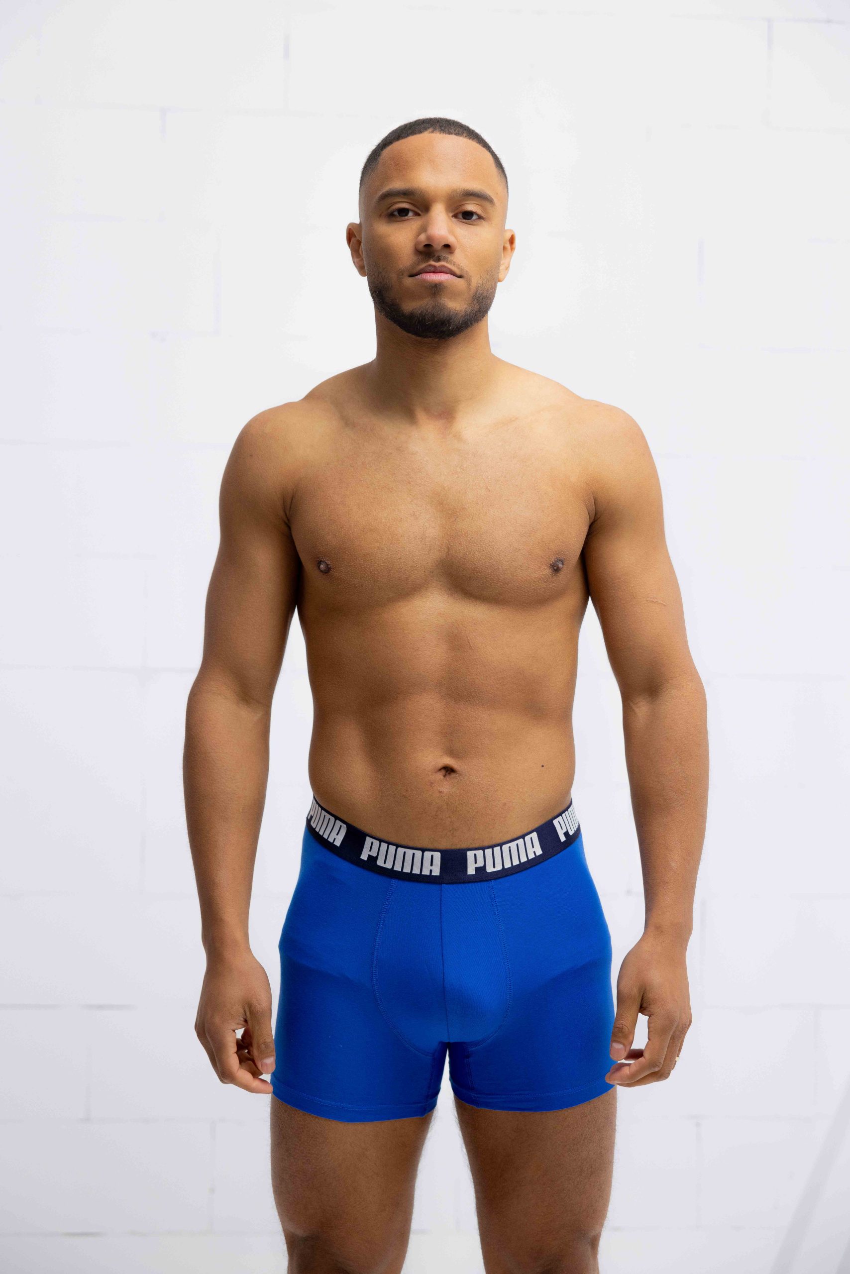 Puma Everyday Basic Boxershort Heren 6-Pack Blauw/Donkerblauw