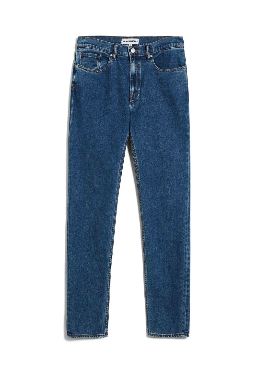 Armedangels Herren-Jeans Aarjo Tarpa Blue Base