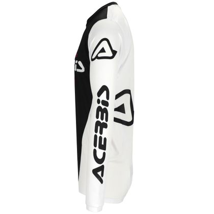 Maillot cross Acerbis MX J-TRACK INC. 2024 - Noir / Blanc