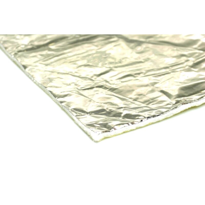 Abschirm-/Hitzeschutzfolie bis ca. 550 Grad, selbstklebend 50x50cm (5mm dick)