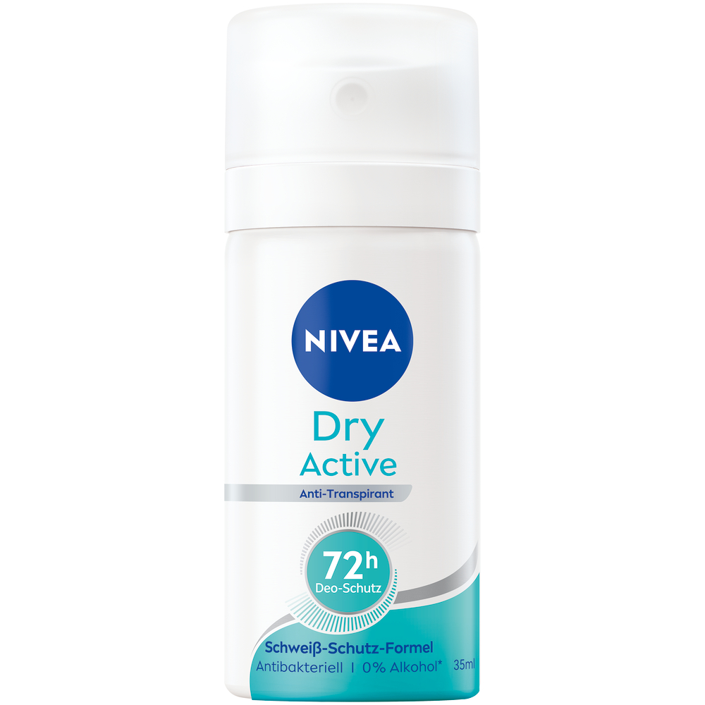 Nivea Deo Dry Active<br>35 ml, Aerosol Spray, Spray, Female Mini