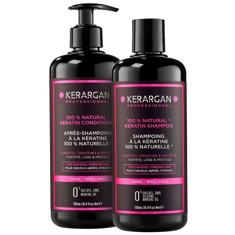 Kerargan - Duo Shampoo & Spülung mit Keratin