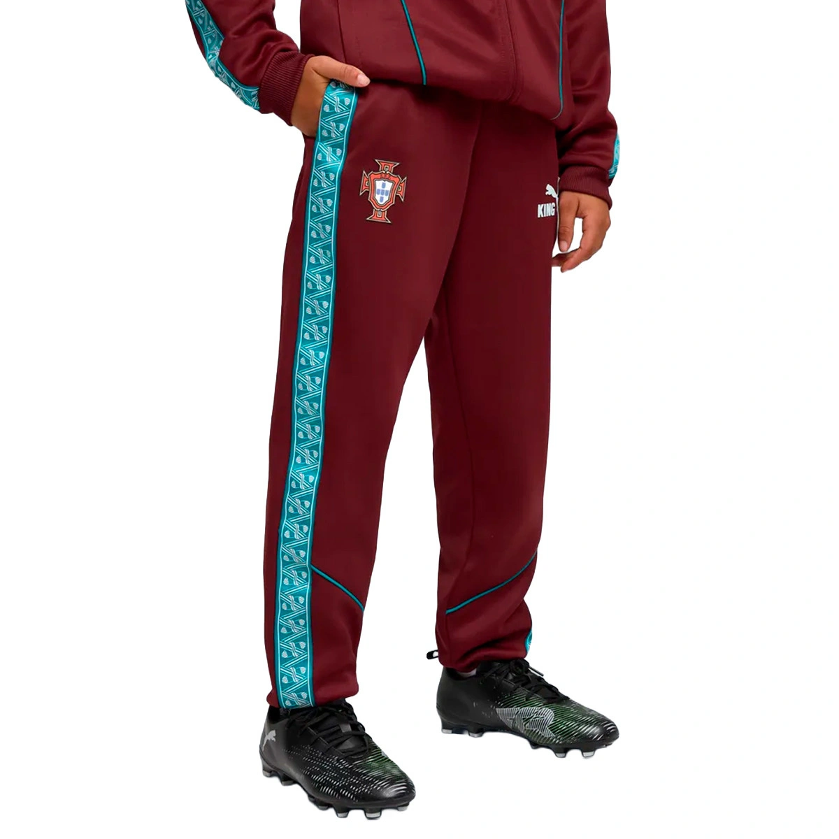 Calças Puma Portugal Pre-Match Mundial 2026 Criança