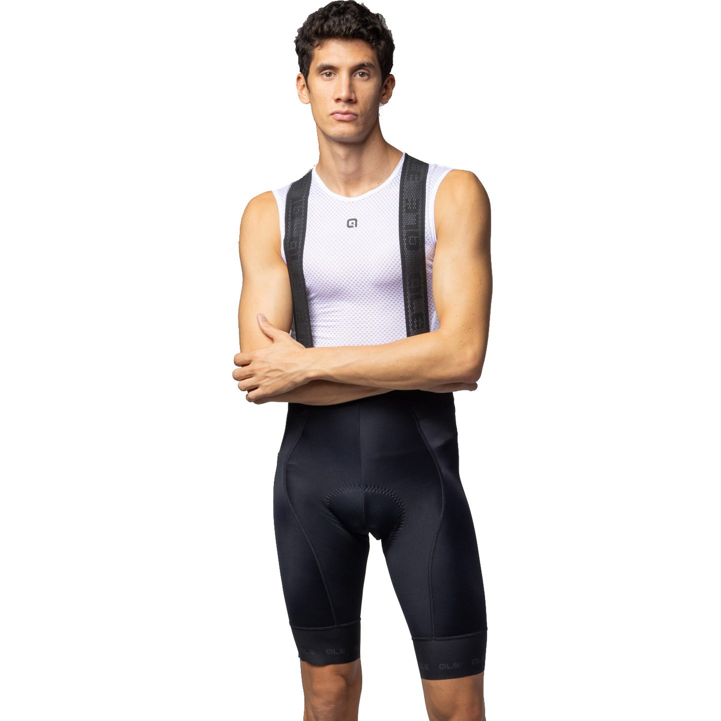 Alé Strada Trägerhose Herren schwarz
