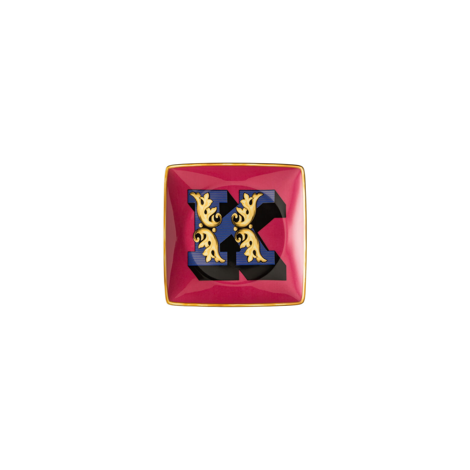 Versace Alphabet Holiday Alphabet K Schälchen 12 cm quadr. flach