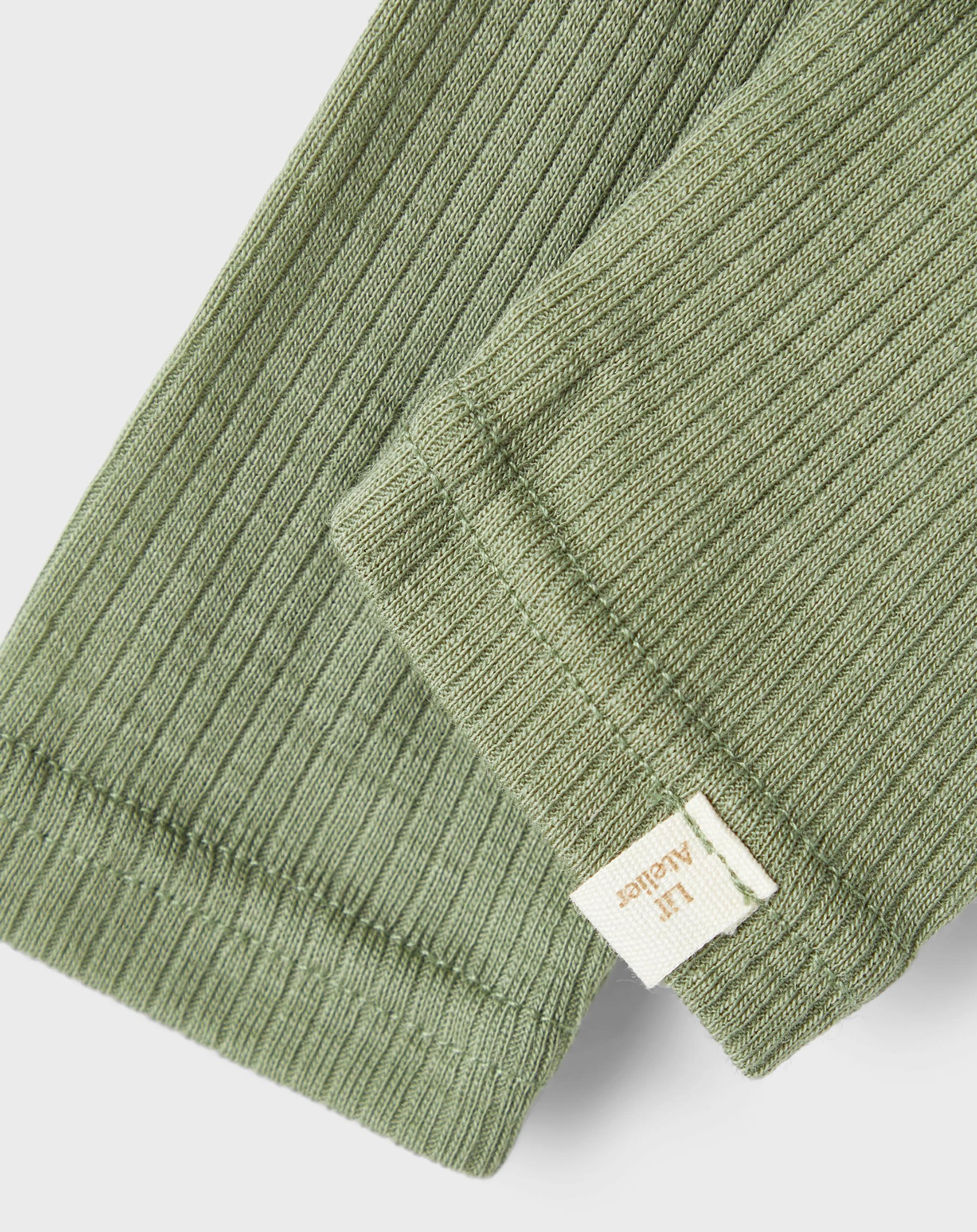 Woll-Leggings NBNFABLE in oil green