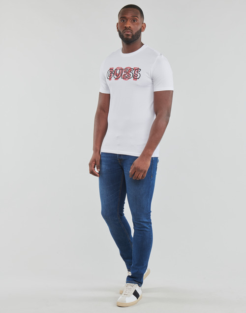 Guess - ORWELL CN SS TEE - Blanc