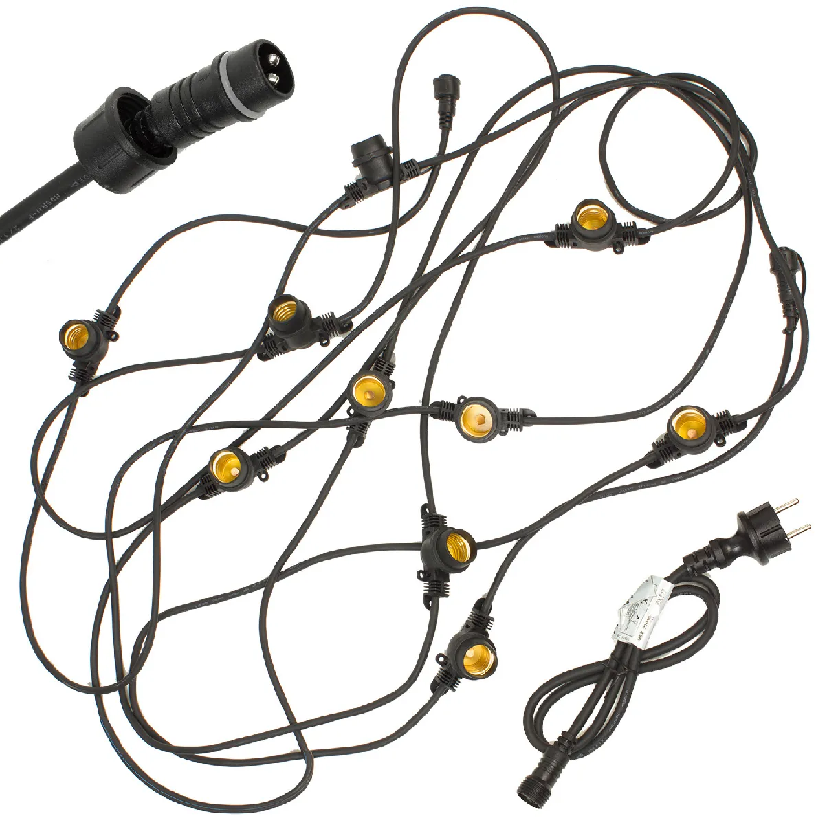 Maclean Guirlande Base E27 - 10 m