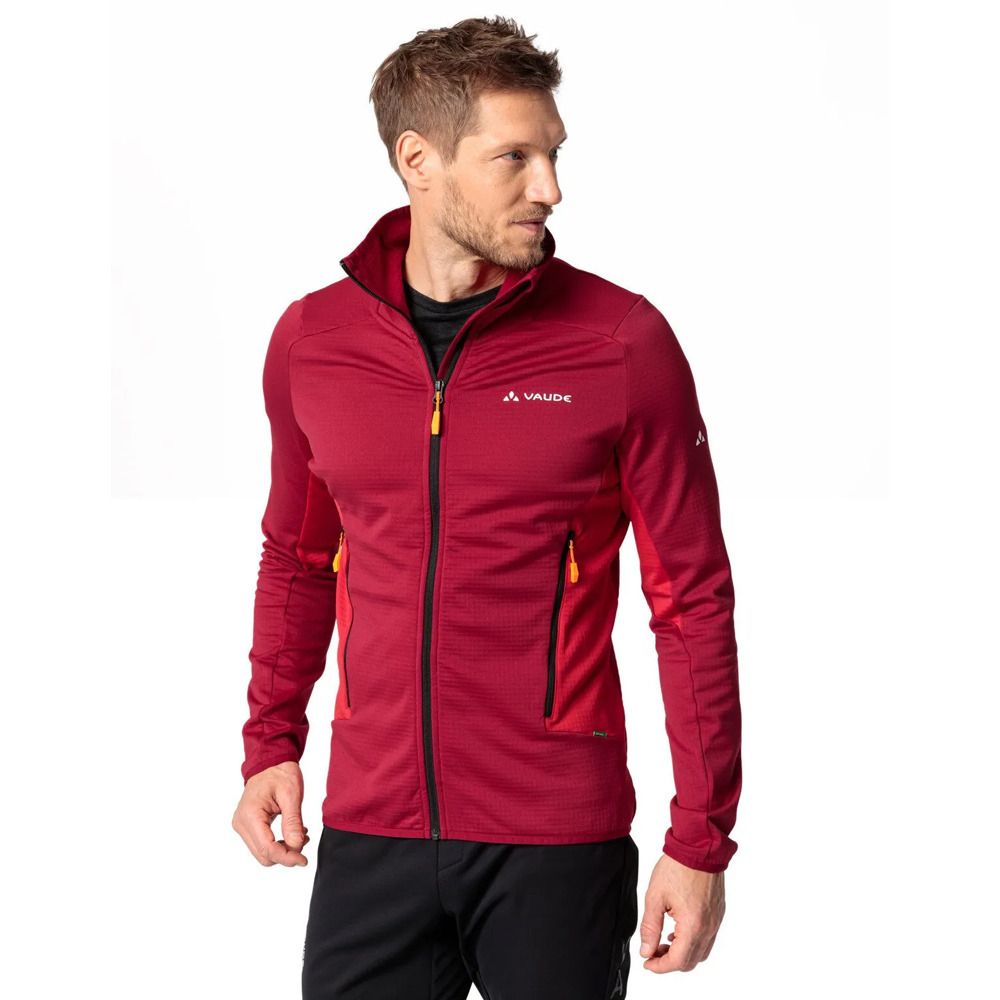 Vaude MONVISO - Polaire Homme 652 dark indian red